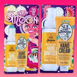 Sol de Janeiro Over The Moon Set Hand Cream and Sanitizer Set New In Box